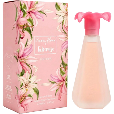 Laghmani London VeraFleuz Tuberose Eau De Toilette for Her 100ml