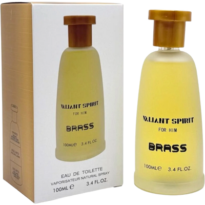 Laghmani London Valiant Spirit Brass Eau De Toilette for Him 100ml