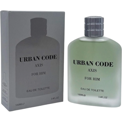 Laghmani London Urban Code Axis Eau De Toilette for Him 100ml