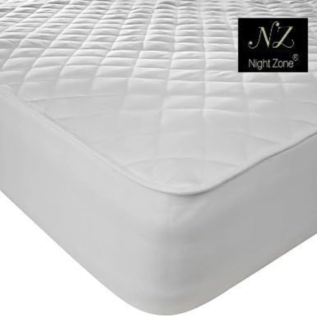 Nightzone Luxury Quilted Mattress Protector Non-Allergenic King Size