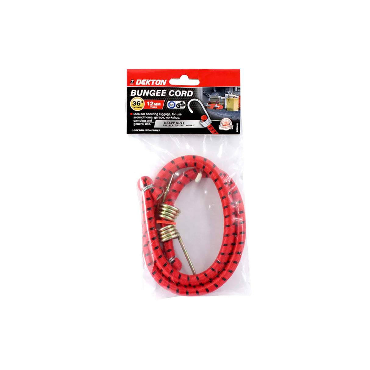 36" X 12mm Heavy Duty Bungee Cord