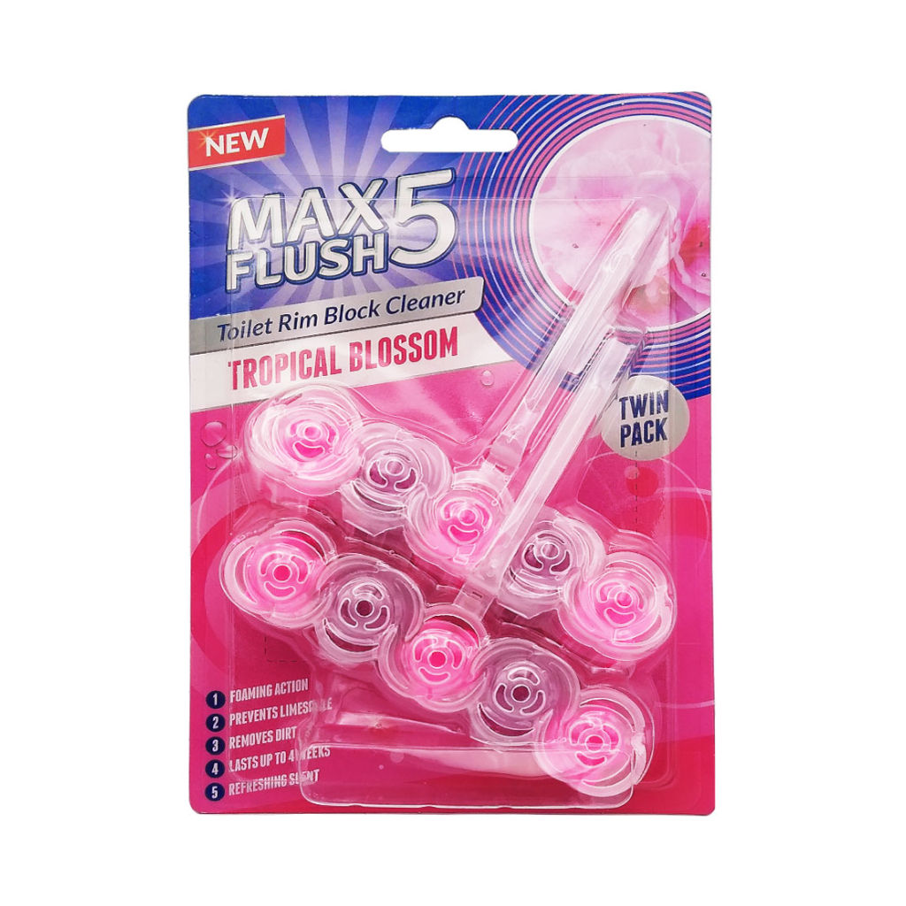 Max Flush 5 Tropical Blossom Rim Block | 2 Pack