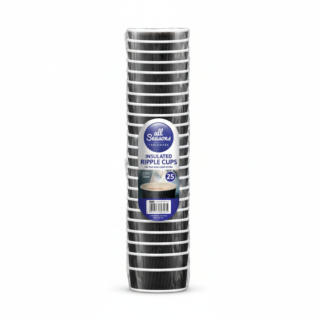 All Seasons Insulated Hot Cups 12Ooz 25 Pack