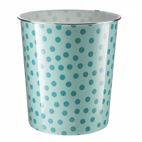 H+ Waste Bin Polka Dot 7.7L