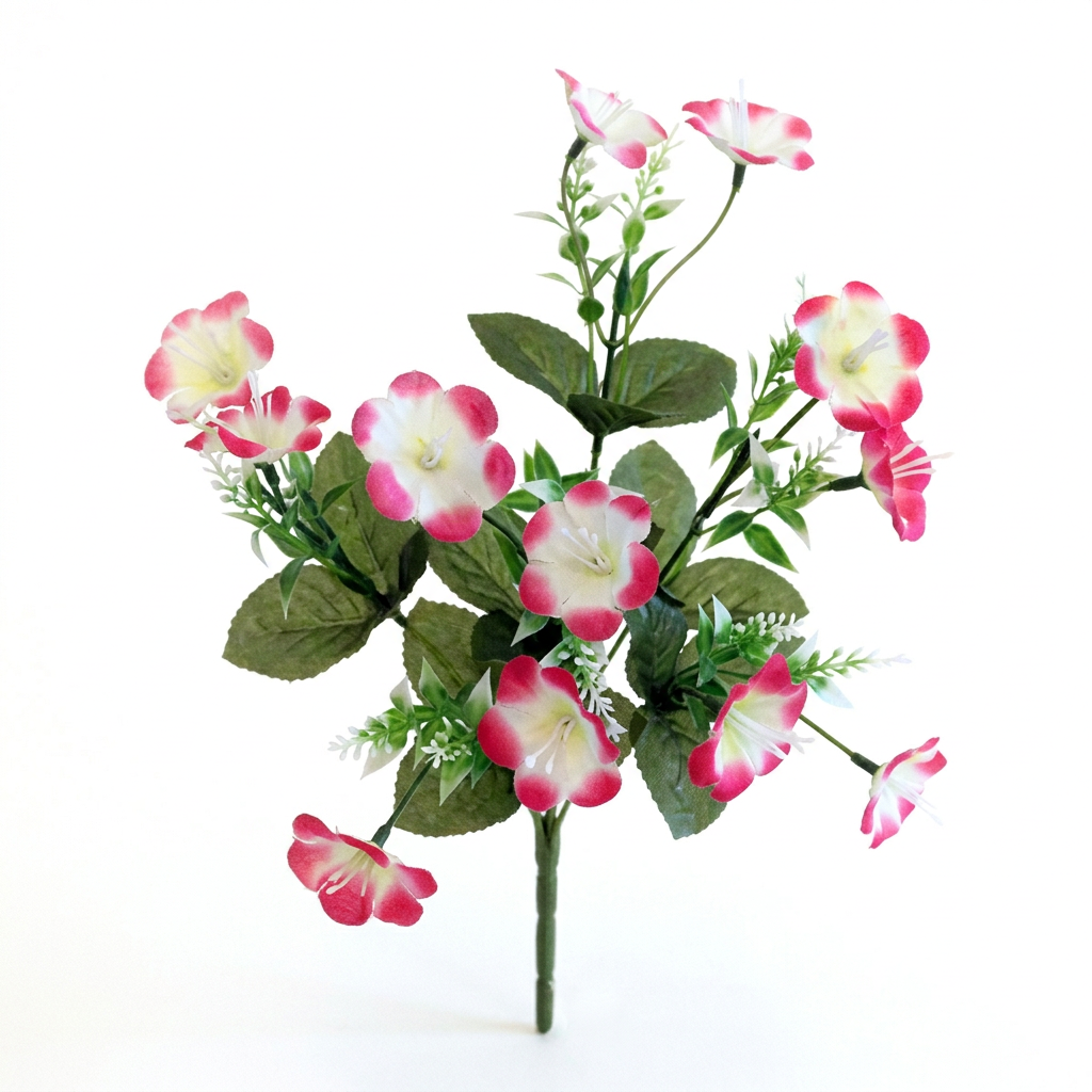 Pink and white wild blossom