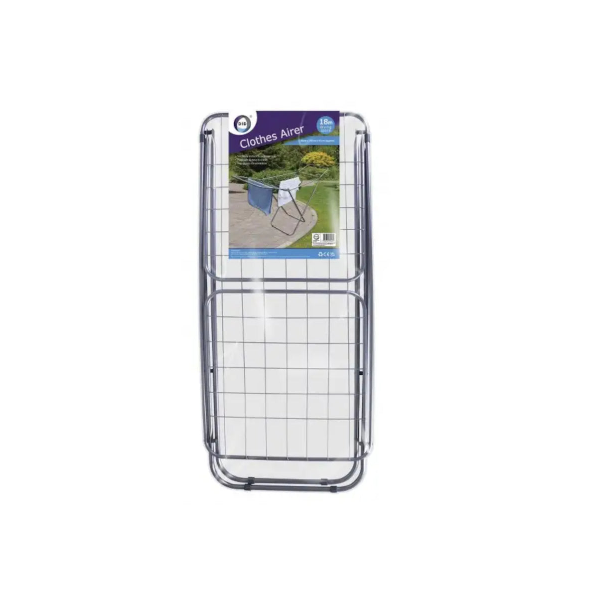 Clothes Airer - 18m for Drying Clothes Indoors & Outdoors
