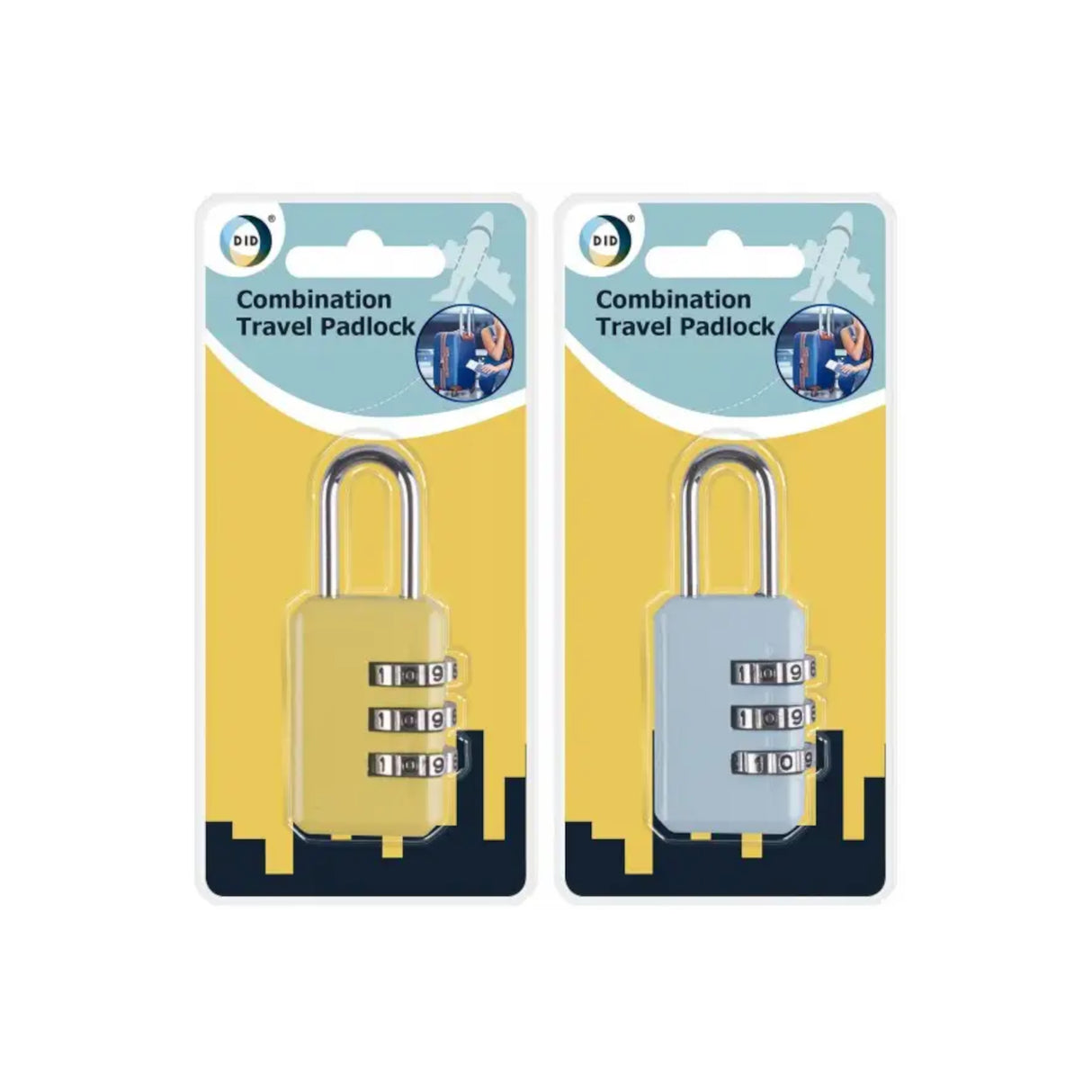 Combination Travel Padlock - Secure & Easy to Use