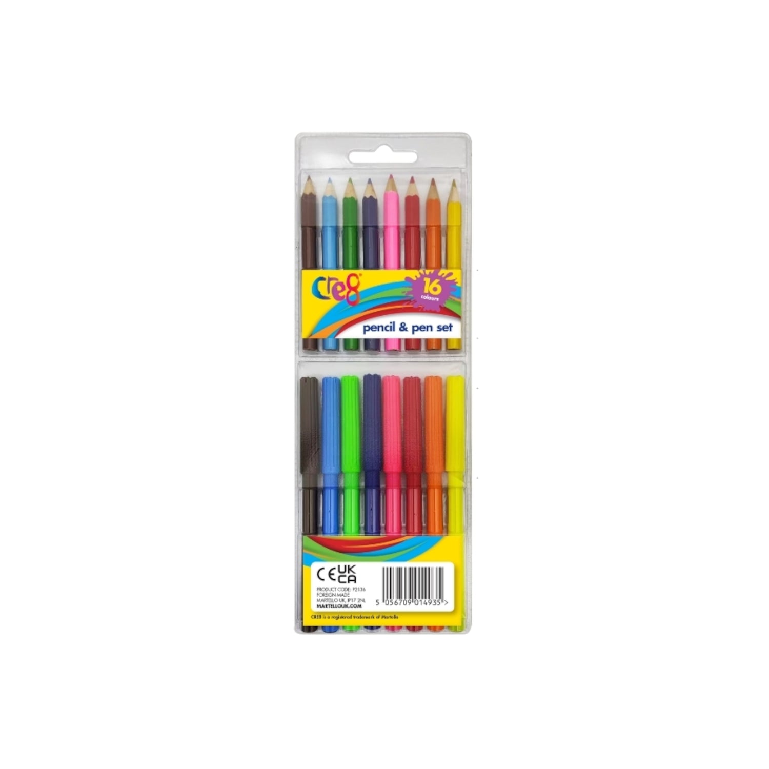 16 Piece Pencil &amp; Pen Set