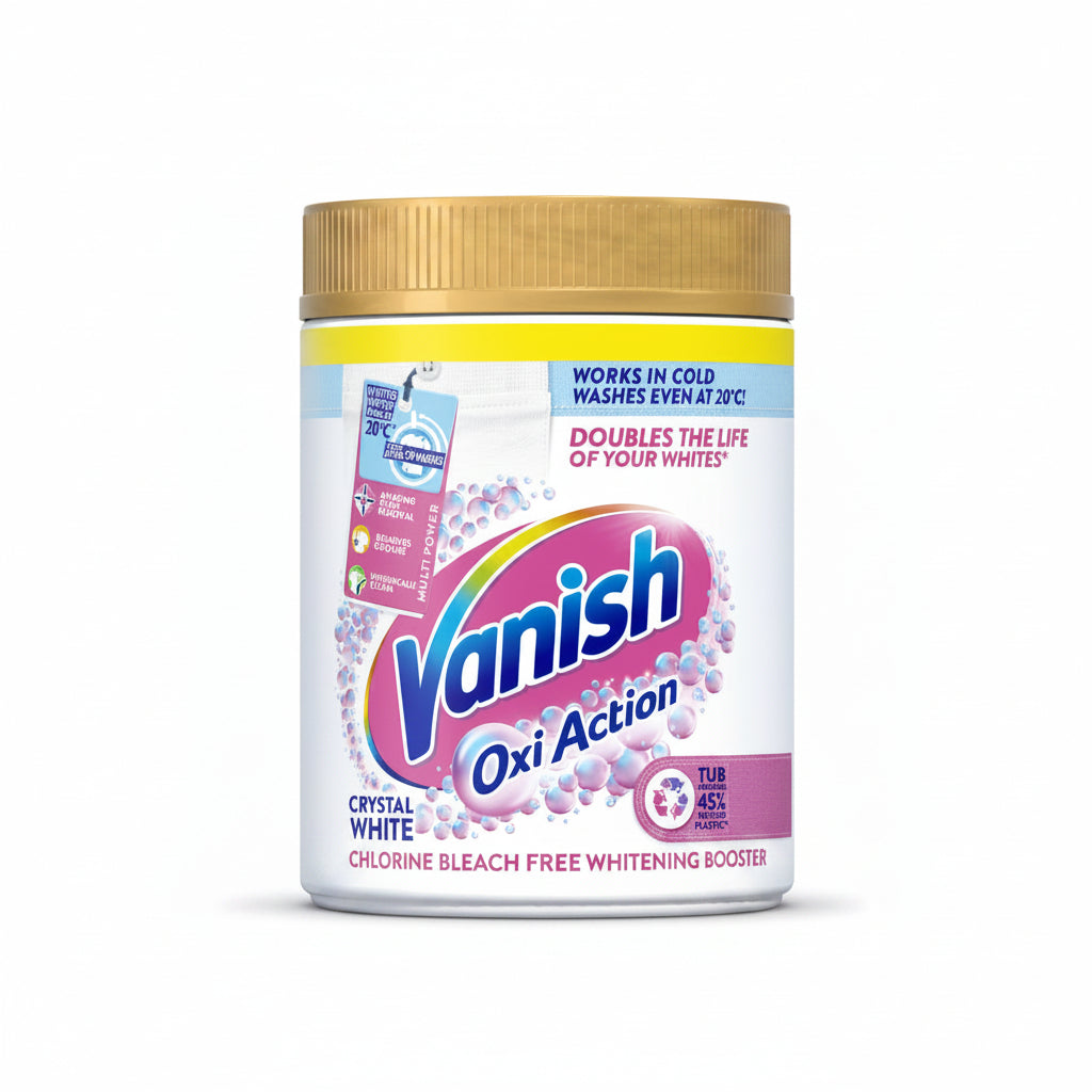 Vanish Oxi Action Crystal White Stain Remover 470g
