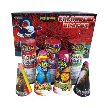 Colourful Dragon Selection Box 9 Piece