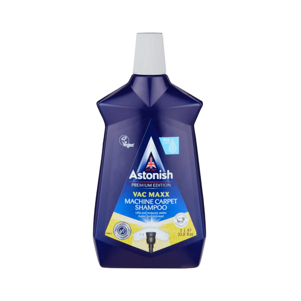 Astonish Vac Maxx Machine Carpet Shampoo | 1 Litre