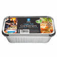 Four Seasons Large Aluminium Foil Containers with Lids 6 Pack