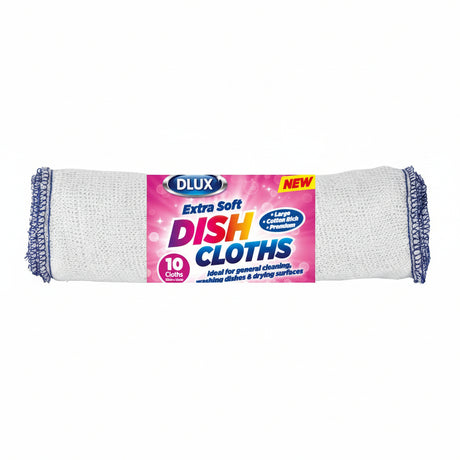Dlux Dishcloth 10 Pack