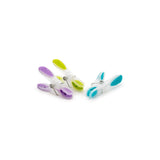 Large Plastic Pegs with Rubber Grip 12pk