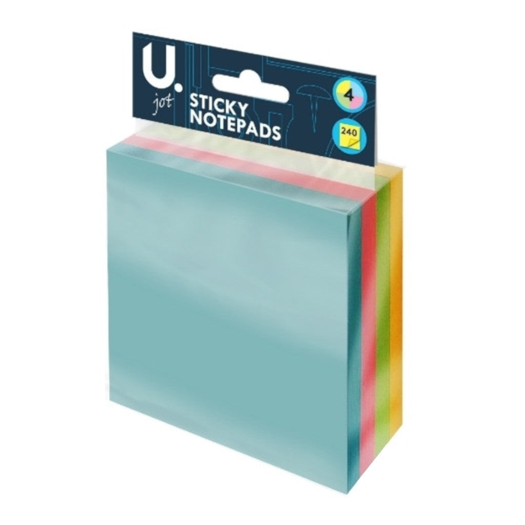 Sticky Notepads | 240 Pack