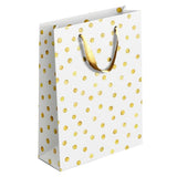 Gold & Silver Patterned Gift Bag Medium