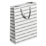 Gold & Silver Patterned Gift Bag Medium