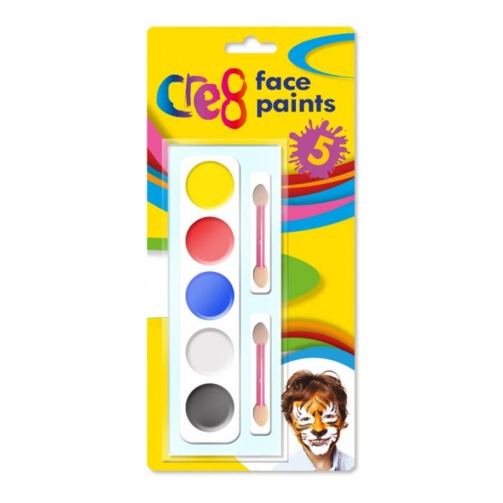 Cre8 Face Paints | 5 Colours