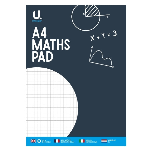 A4 Maths Pad