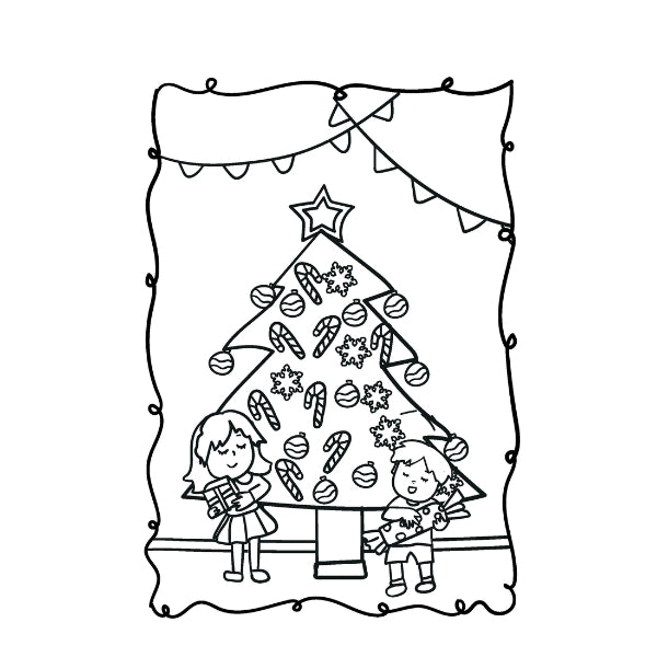 My Christmas Colouring Book 4
