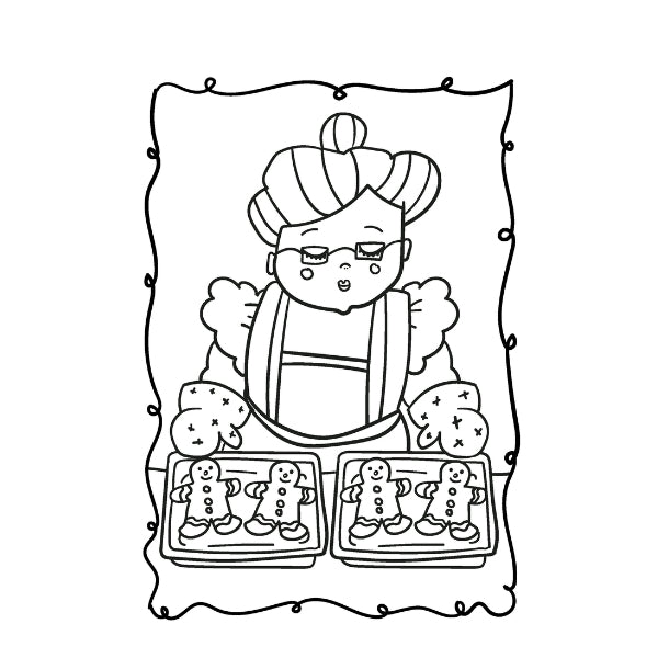 My Christmas Colouring Book 4