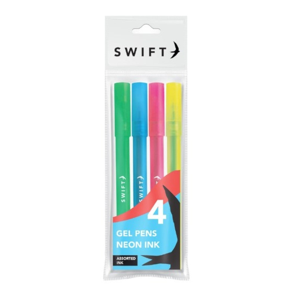 Neon Gel Pens | 4 Pack