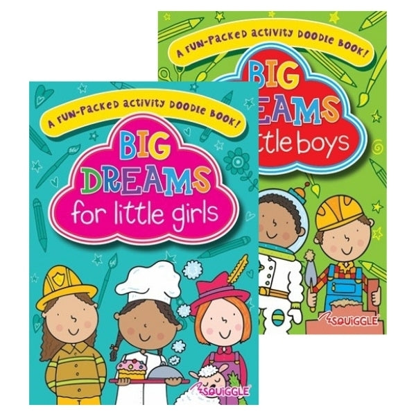 Dream Big Activity Doodle Book