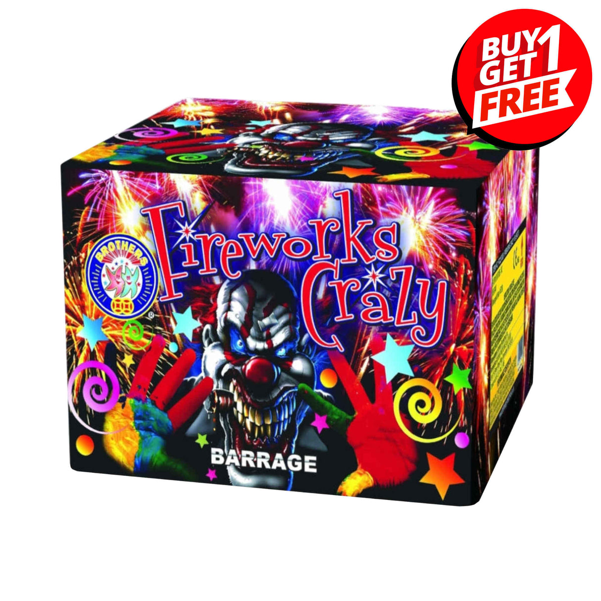 Fireworks Crazy 100 Shot Barrage
