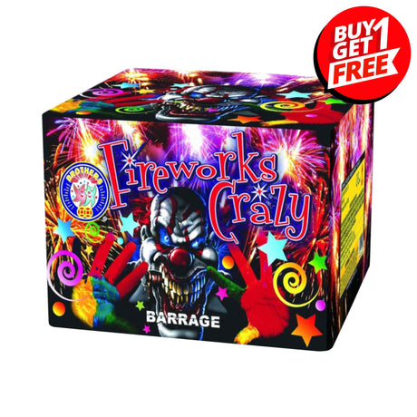 Fireworks Crazy 100 Shot Barrage