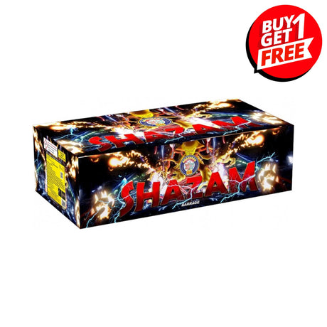 Shazam 108 Shot Barrage