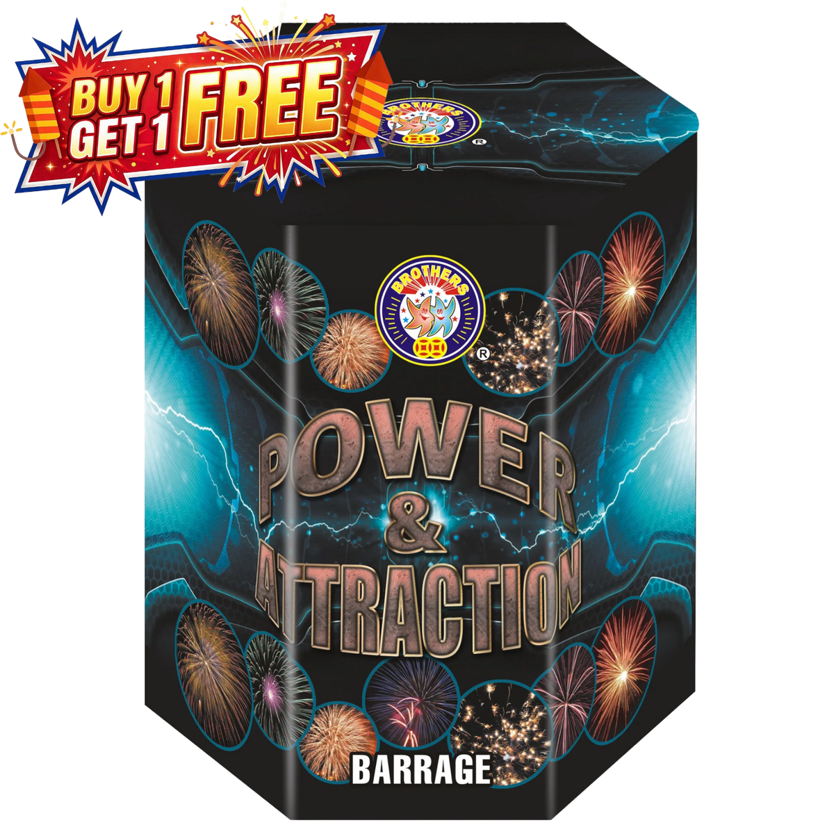 Power & Attraction 19 Shot Barrage