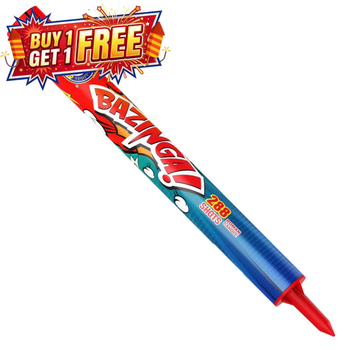 Bazinga! | 288 Shot Roman Candle