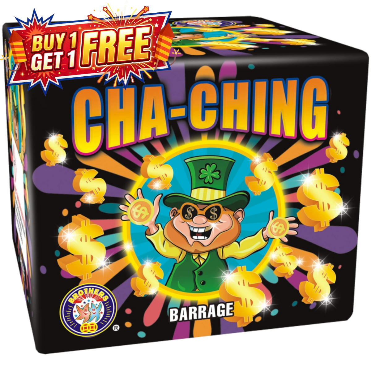 Cha Ching 49 Shot Barrage