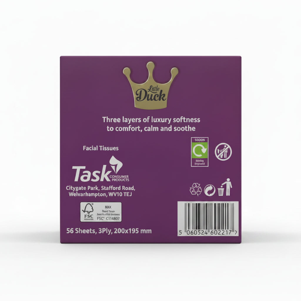Little Duck 56 Sheets 3ply Facial Tissues