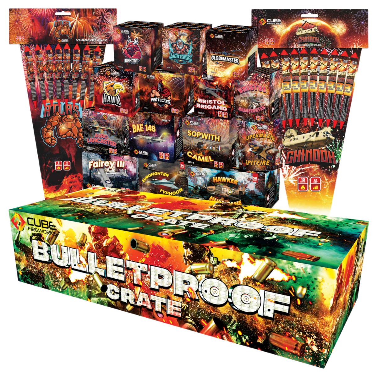 Bulletproof Crate | 32 Piece