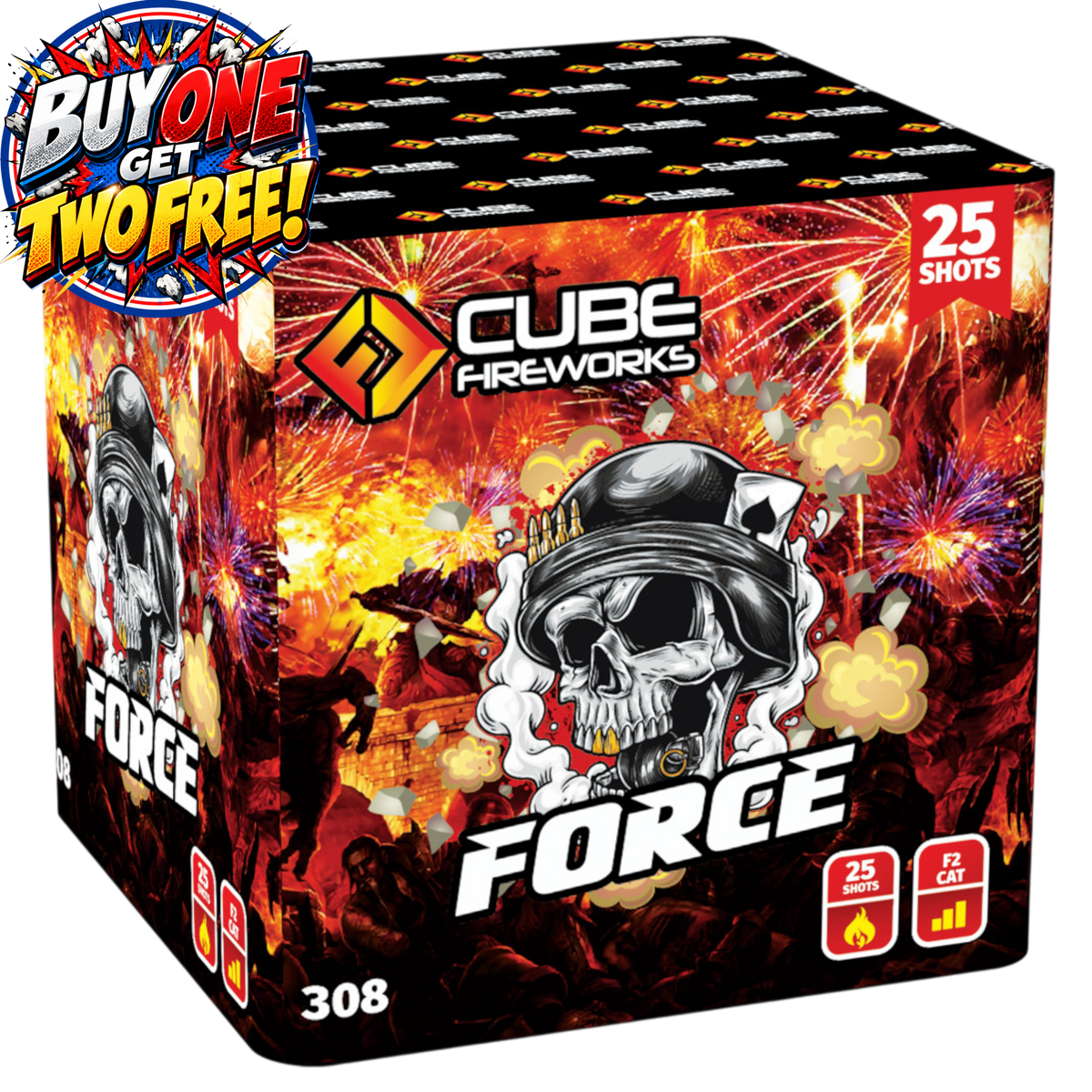 Force 25 Shot Barrage