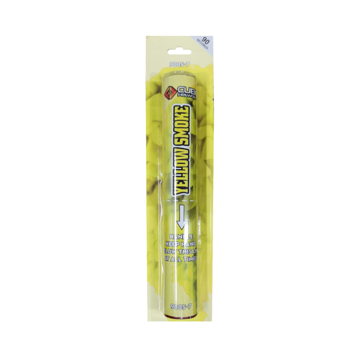 Handheld Smoke Flare Yellow
