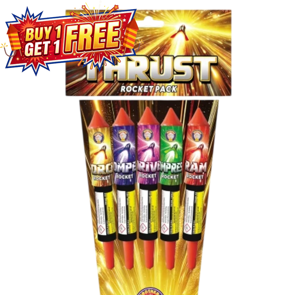 Thrust | 5 Piece Rockets