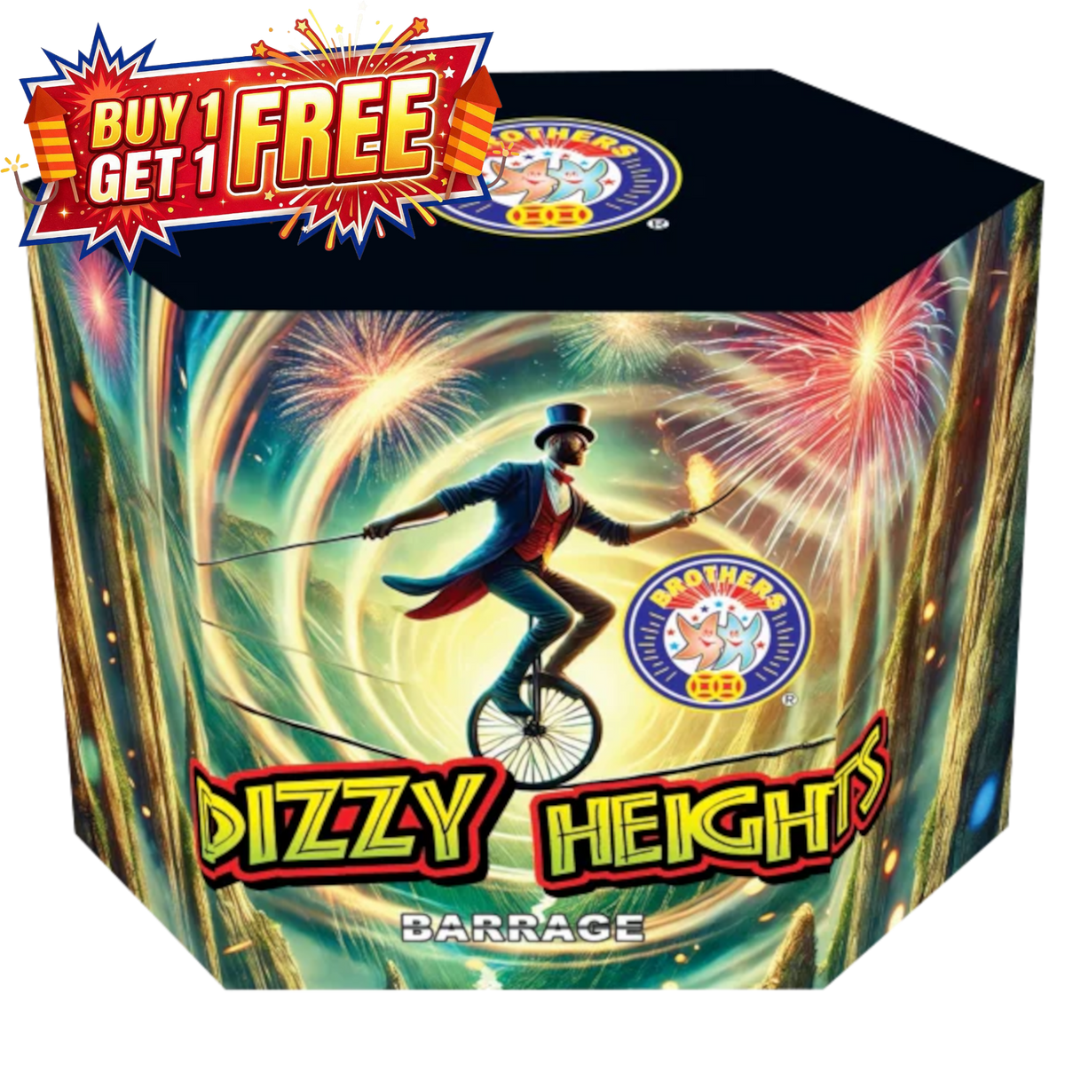Dizzy Heights 25 Shot Barrage