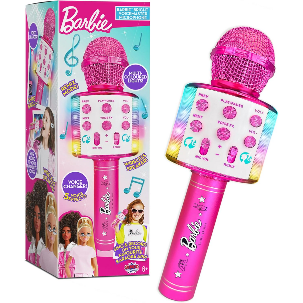 Barbie Bright Voicemaster Microphone