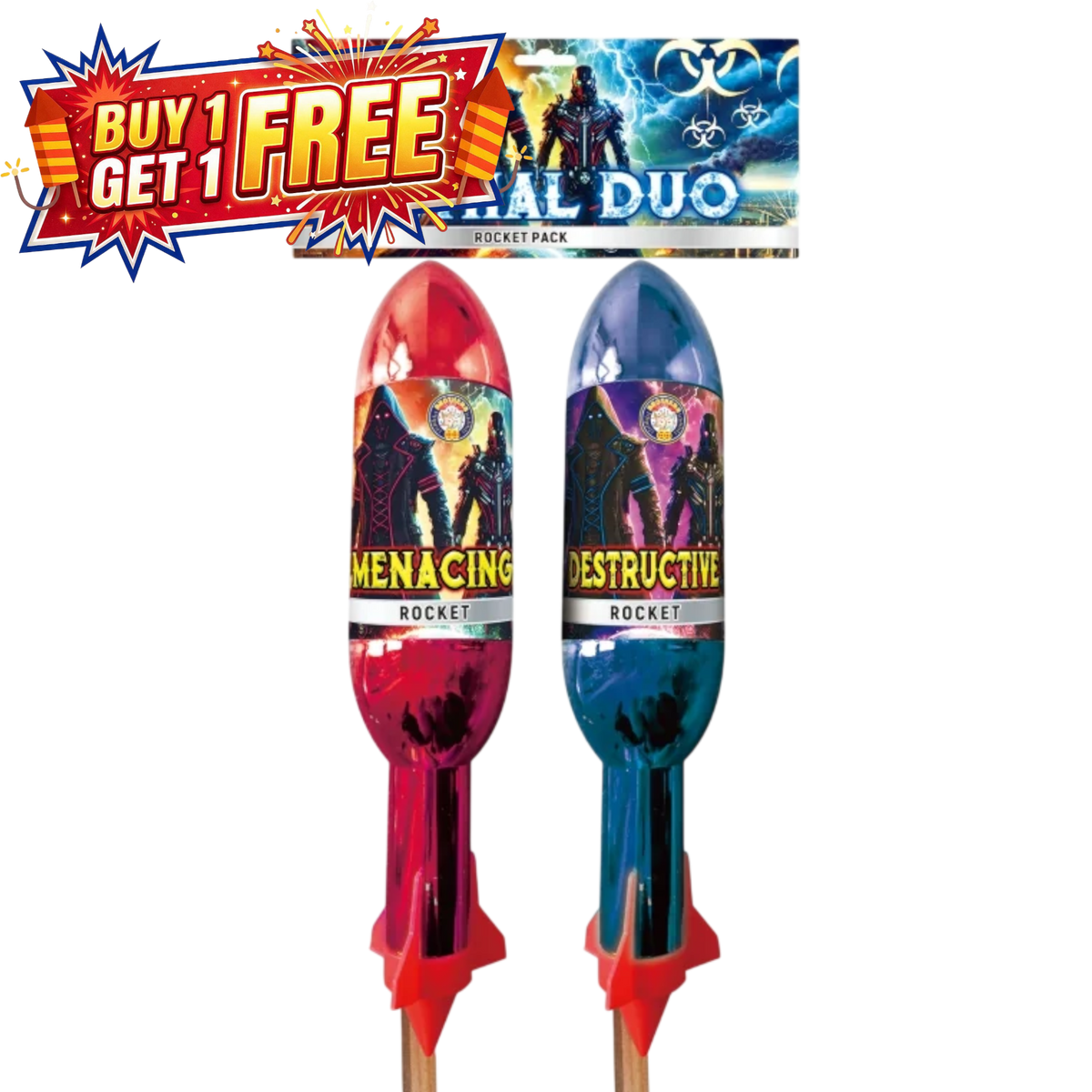 Lethal Duo | 2 Piece Rockets