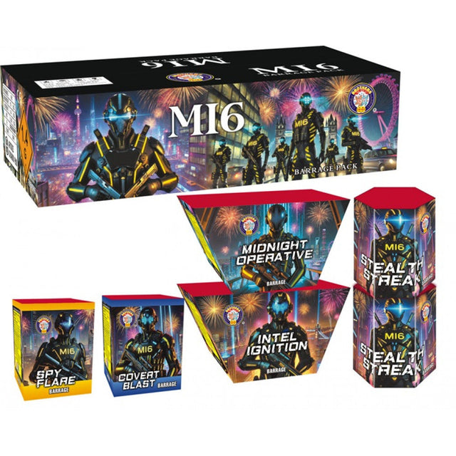 MI6 188 Shot Barrage Pack