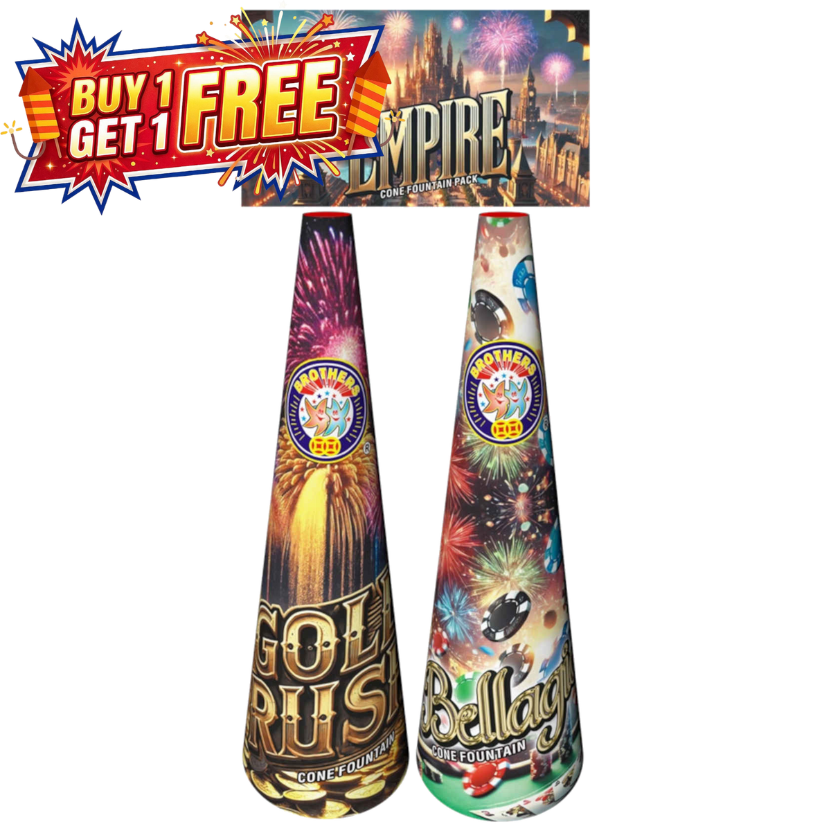 Empire Cone Fountain 2 Pack