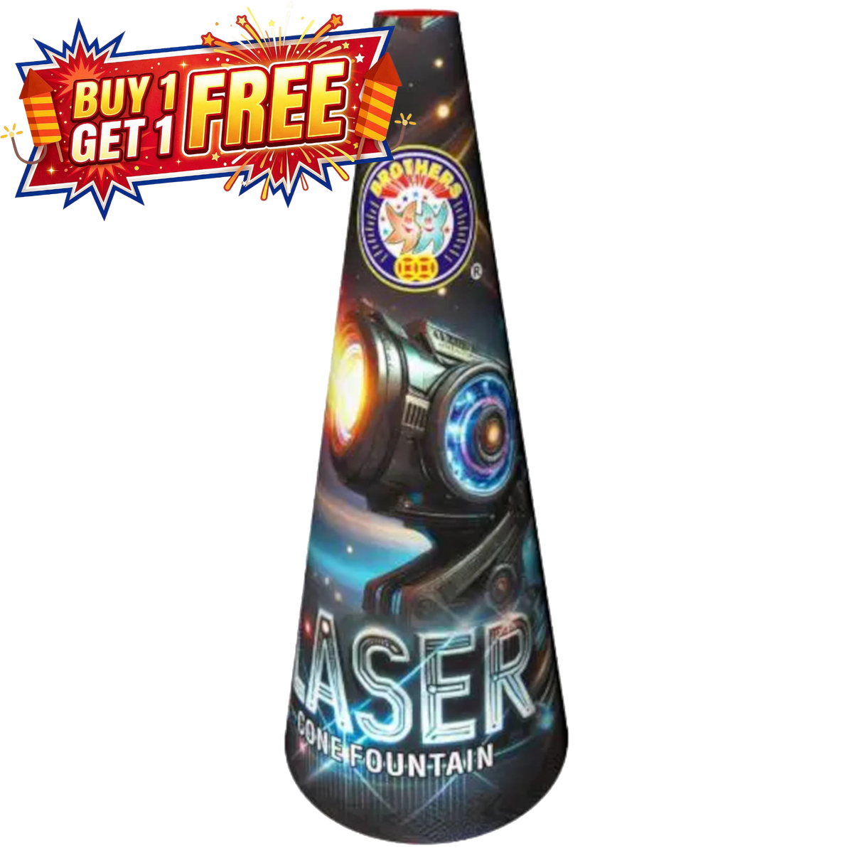 Laser Cone Fountain