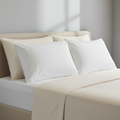 2 Pack Microfibre Pillowcases White 50x75cm