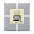 Microfibre Complete Bed Set Grey/Silver Single