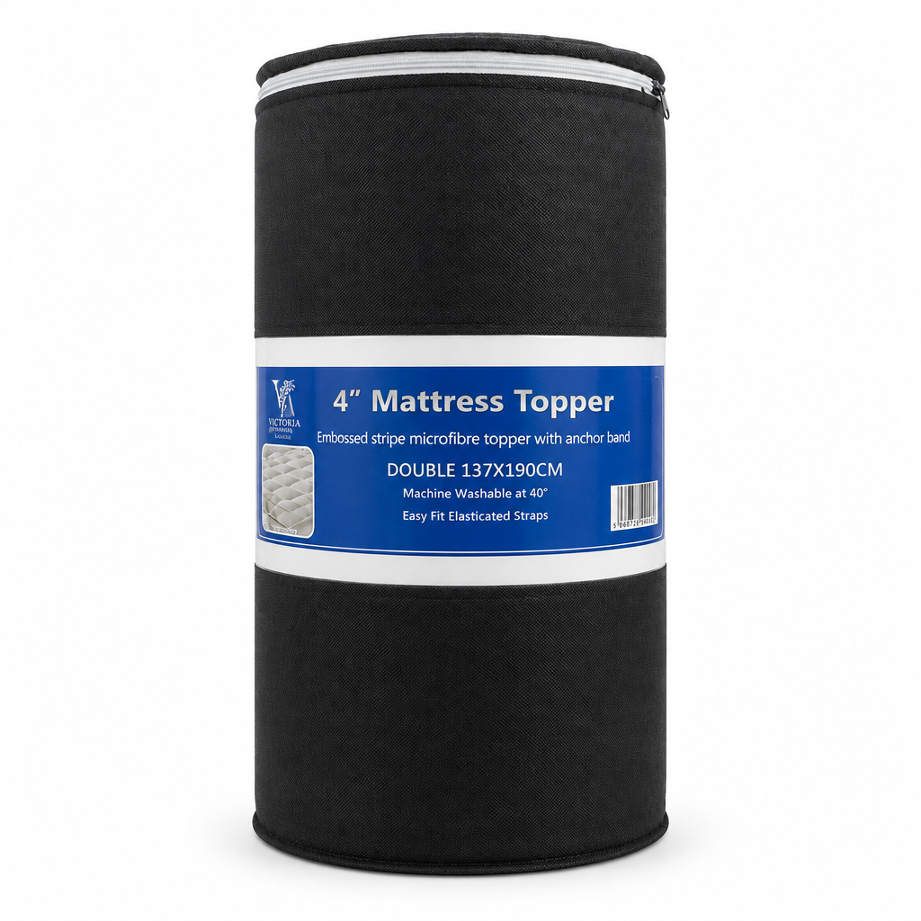 4" Luxury Topper Double Roll Packed 137x190cm