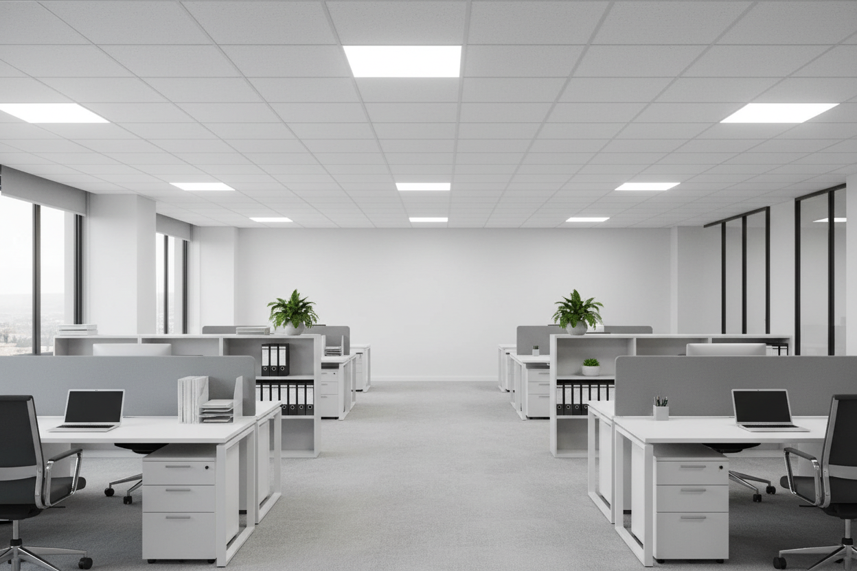 40W 600x600mm LED Back-Lit Ceiling Panel Light 4800lm