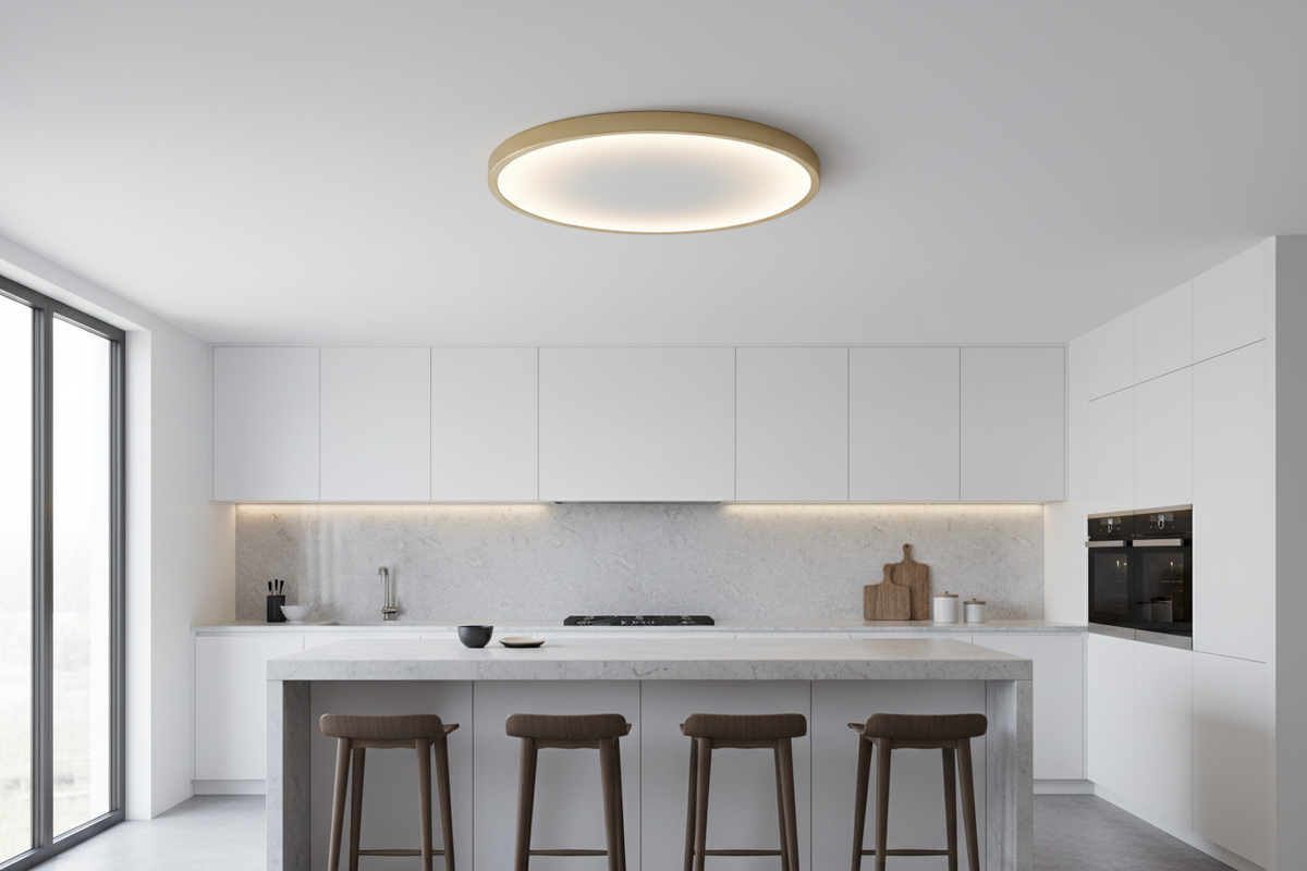 2 Pack 40W Round LED Ceiling Lights 6500K 4000 Lumens