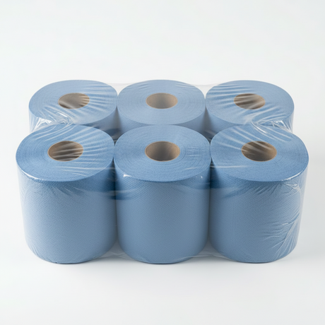 Promod Eco Blue Centrefeed Towels 2ply Embossed 6